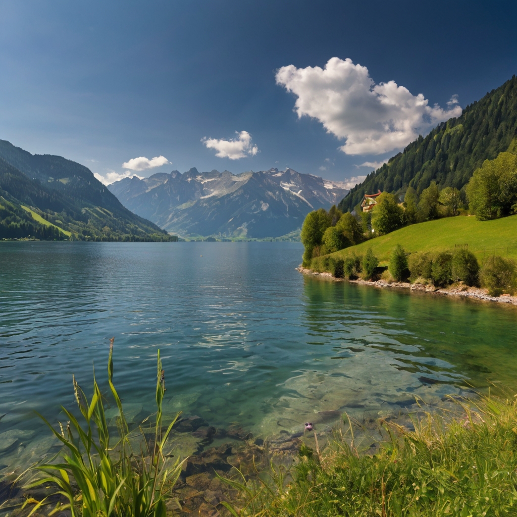 Vierwaldstättersee in der Schweiz